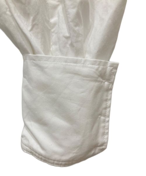 Whim Gazette（ウィムガゼット）Whim Gazette (ウィムガゼット) ボウタイドルマンブラウス ホワイト サイズ:FREEの古着・服飾アイテム