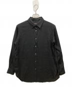 VERMEIL par ienaヴェルメイユ パー イエナ）の古着「長袖リネンシャツ」｜ブラック