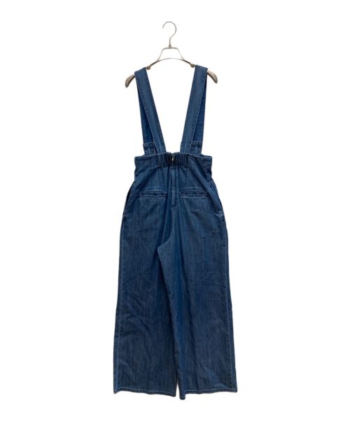 JENNE（ジェンヌ）JENNE (ジェンヌ) 2WAYハイウエストデニムパンツ ブルー サイズ:Lの古着・服飾アイテム