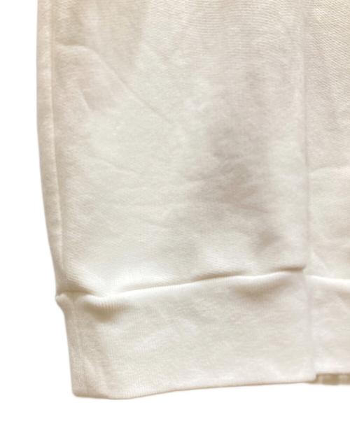 LOUIS VUITTON（ルイ ヴィトン）LOUIS VUITTON (ルイ ヴィトン) ロゴ刺繍コットンスウェット ホワイト サイズ:XLの古着・服飾アイテム
