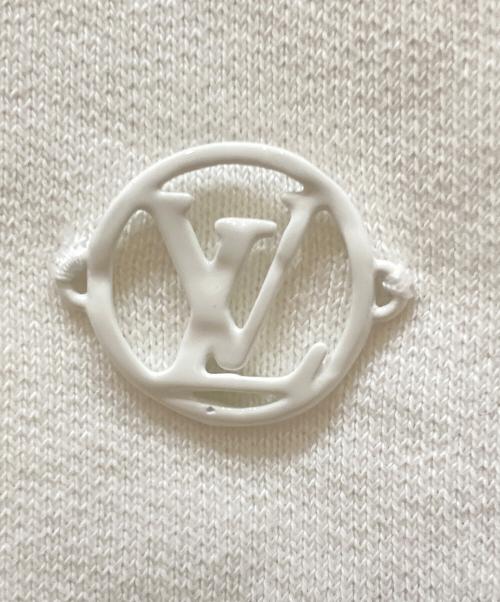 LOUIS VUITTON（ルイ ヴィトン）LOUIS VUITTON (ルイ ヴィトン) ロゴ刺繍コットンスウェット ホワイト サイズ:XLの古着・服飾アイテム