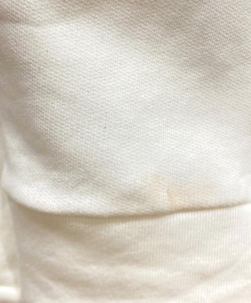 LOUIS VUITTON（ルイ ヴィトン）LOUIS VUITTON (ルイ ヴィトン) ロゴ刺繍コットンスウェット ホワイト サイズ:XLの古着・服飾アイテム