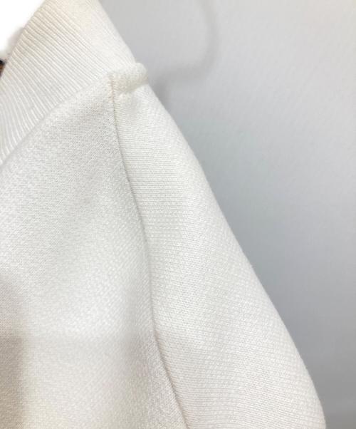 LOUIS VUITTON（ルイ ヴィトン）LOUIS VUITTON (ルイ ヴィトン) ロゴ刺繍コットンスウェット ホワイト サイズ:XLの古着・服飾アイテム