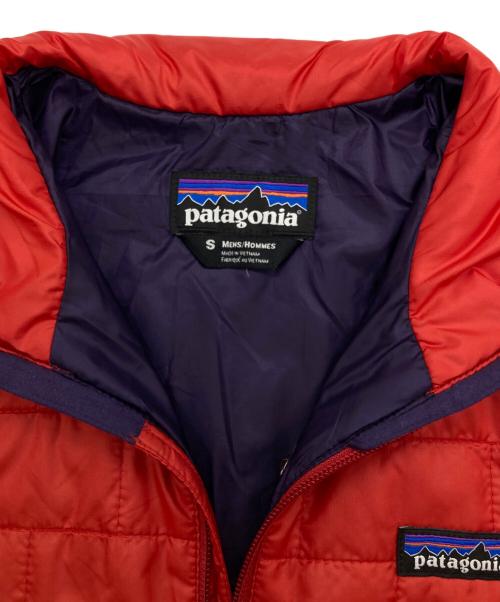 Patagonia（パタゴニア）Patagonia (パタゴニア) ナノパフジャケット レッド サイズ:Sの古着・服飾アイテム
