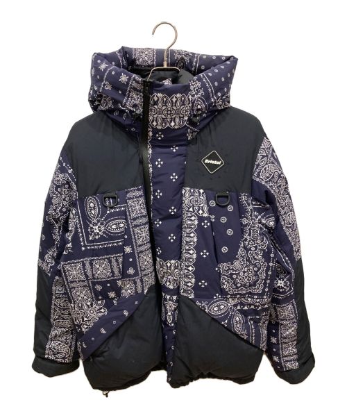 F.C.R.B.（エフシーレアルブリストル）F.C.R.B. (エフシーアールビー) DOWN BENCH PARKA ネイビー サイズ:SIZE Ⅼの古着・服飾アイテム