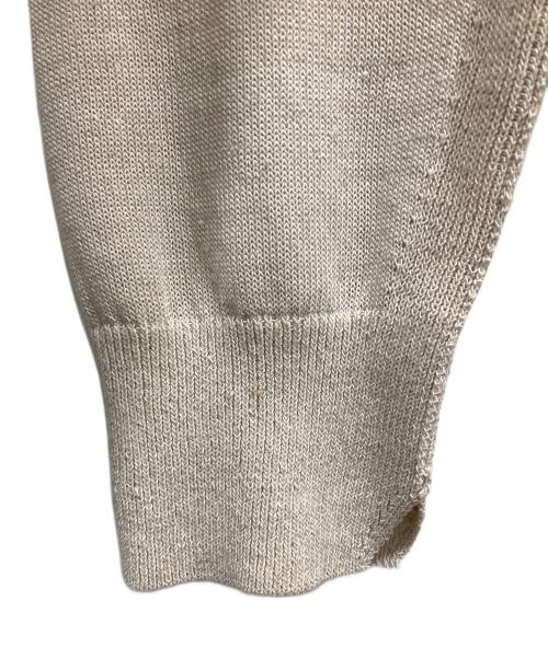 JOSEPH（ジョゼフ）JOSEPH (ジョゼフ) リネンナイロンプレーン Ｖネックカーディガン アイボリー サイズ:SIZE 46の古着・服飾アイテム