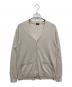 JOSEPH（ジョゼフ）の古着「リネンナイロンプレーン Ｖネックカーディガン」｜アイボリー