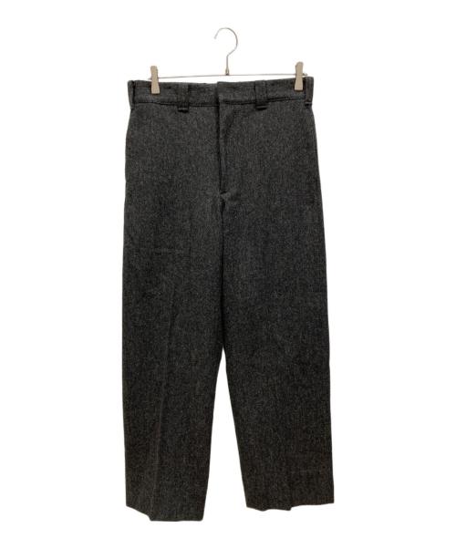WOOLRICH（ウールリッチ）WOOLRICH (ウールリッチ) 70'sヘリンボーンウールパンツ ブラック サイズ:32 未使用品の古着・服飾アイテム