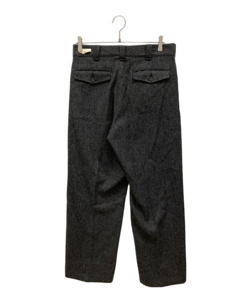 WOOLRICH（ウールリッチ）WOOLRICH (ウールリッチ) 70'sヘリンボーンウールパンツ ブラック サイズ:32 未使用品の古着・服飾アイテム