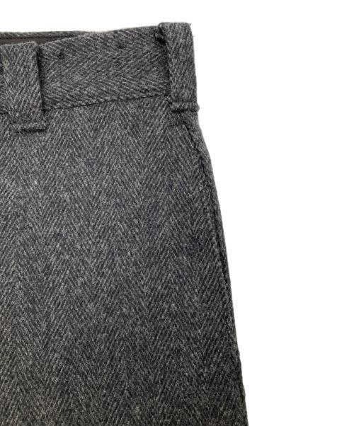 WOOLRICH（ウールリッチ）WOOLRICH (ウールリッチ) 70'sヘリンボーンウールパンツ ブラック サイズ:32 未使用品の古着・服飾アイテム