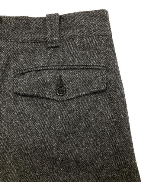 WOOLRICH（ウールリッチ）WOOLRICH (ウールリッチ) 70'sヘリンボーンウールパンツ ブラック サイズ:32 未使用品の古着・服飾アイテム