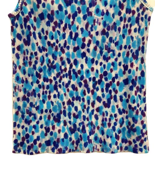 PLEATS PLEASE（プリーツプリーズ）PLEATS PLEASE (プリーツプリーズ) キャミソールプリーツカットソー ブルー サイズ:3の古着・服飾アイテム