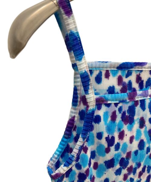 PLEATS PLEASE（プリーツプリーズ）PLEATS PLEASE (プリーツプリーズ) キャミソールプリーツカットソー ブルー サイズ:3の古着・服飾アイテム