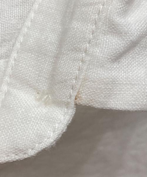 kurashi&trips publishing（クラシアンドトリップス パブリッシング）kurashi&trips publishing (クラシアンドトリップス パブリッシング) バックギャザーリネンシャツ ホワイト サイズ:SIZE Mの古着・服飾アイテム