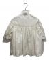SCYE (サイ) Linen Tucked Puff Sleeve Shirt ピンタック リネン ブラウス ホワイト サイズ:38：13000円
