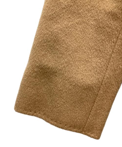 MaxMara（マックスマーラ）MaxMara (マックスマーラ) キャメルベルテッドコート ブラウン サイズ:SIZE 38の古着・服飾アイテム