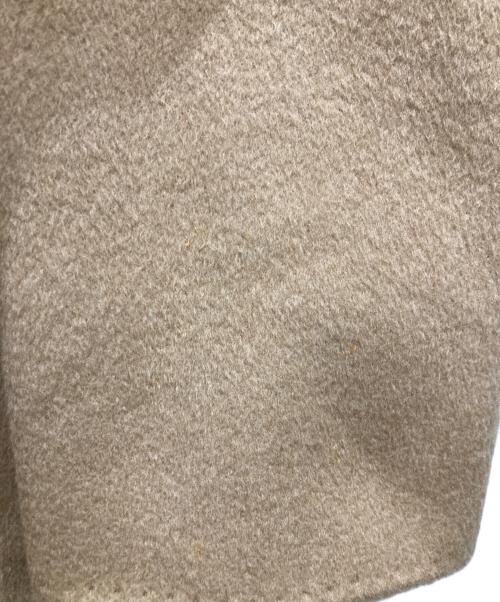 MaxMara（マックスマーラ）MaxMara (マックスマーラ) キャメルベルテッドコート ブラウン サイズ:SIZE 38の古着・服飾アイテム