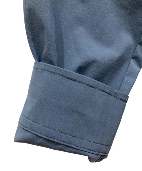 AXESQUIN ELEMENTS（アクシーズクイン エレメンツ）AXESQUIN ELEMENTS (アクシーズクイン エレメンツ) ソフトシェルのショートCLシャツ ブルー サイズ:3の古着・服飾アイテム