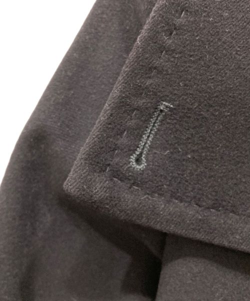 Max Mara Studio（マックスマーラ ストゥディオ）Max Mara Studio (マックスマーラ ストゥディオ) ウールベルテッドコート ネイビー サイズ:36の古着・服飾アイテム