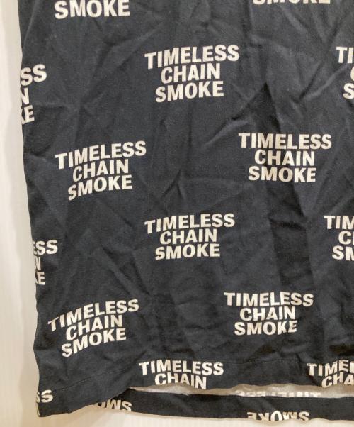 BUDSPOOL（バッズプール）BUDSPOOL (バッズプール) TIMELESS CHAIN SMOKE S/S SHIRT ブラック サイズ:Ⅼの古着・服飾アイテム