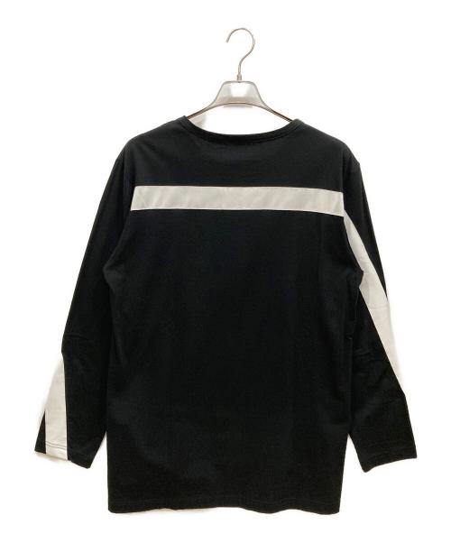 GROUND Y（グラウンドワイ）GROUND Y (グラウンドワイ) 前後テープカットソー ブラック サイズ:3の古着・服飾アイテム