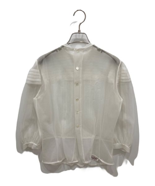 Penny Potter（ペニーポーター）Penny Potter (ペニーポーター) 50ｓシアーブラウス ホワイト サイズ:不明の古着・服飾アイテム