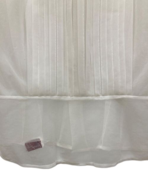 Penny Potter（ペニーポーター）Penny Potter (ペニーポーター) 50ｓシアーブラウス ホワイト サイズ:不明の古着・服飾アイテム