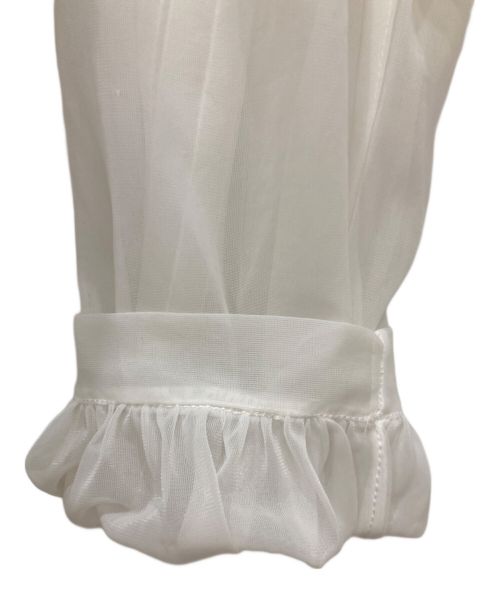 Penny Potter（ペニーポーター）Penny Potter (ペニーポーター) 50ｓシアーブラウス ホワイト サイズ:不明の古着・服飾アイテム