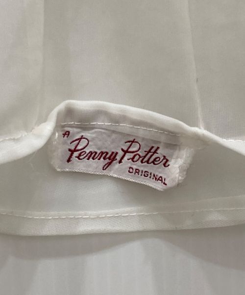 Penny Potter（ペニーポーター）Penny Potter (ペニーポーター) 50ｓシアーブラウス ホワイト サイズ:不明の古着・服飾アイテム