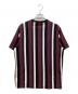 FRED PERRY (フレッドペリー) Gradient Stripe T-Shirt ボルドー×ブラック サイズ:SIZE L：3500円