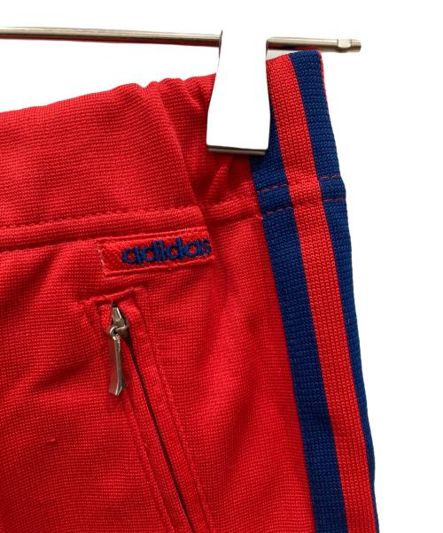 adidas（アディダス）adidas (アディダス) フレアトラックパンツ レッド サイズ:Sの古着・服飾アイテム