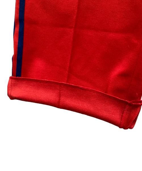 adidas（アディダス）adidas (アディダス) フレアトラックパンツ レッド サイズ:Sの古着・服飾アイテム
