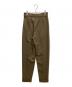 HOPE Stockholm (ホープ ストックホルム) タックスラックスパンツ ブラウン サイズ:SIZE 34：3000円