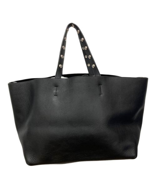 CELINE（セリーヌ）CELINE (セリーヌ) Cabas Phantom スタッズトートバッグ ブラックの古着・服飾アイテム
