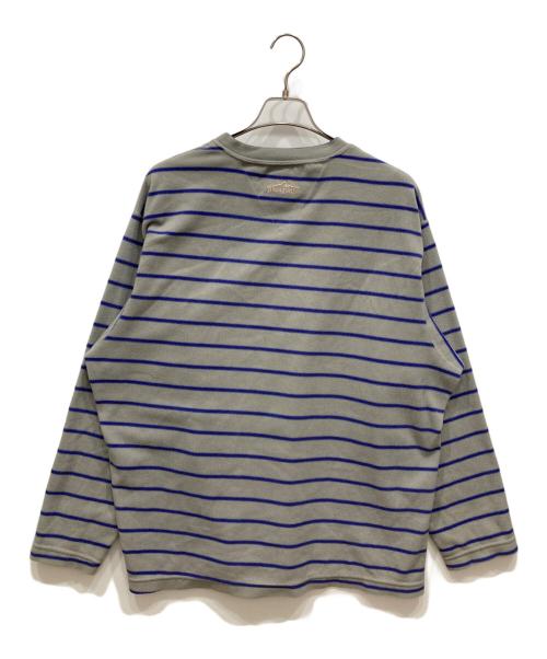 Patagonia（パタゴニア）Patagonia (パタゴニア) 00's MICRO D-LUXE CREW グレー サイズ:Ⅼの古着・服飾アイテム