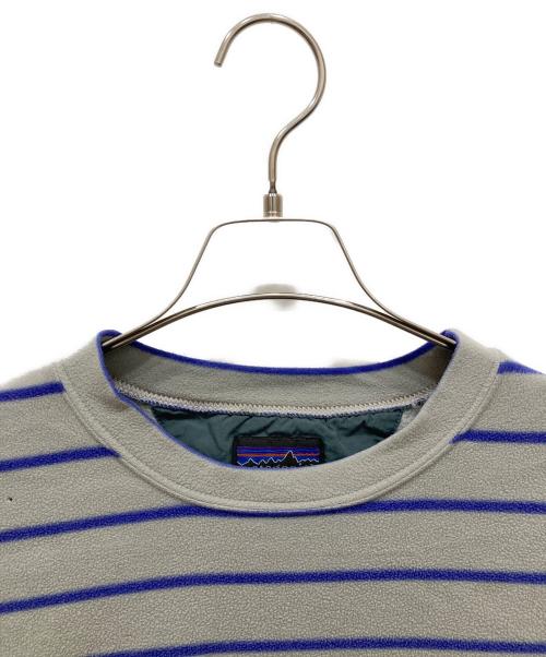 Patagonia（パタゴニア）Patagonia (パタゴニア) 00's MICRO D-LUXE CREW グレー サイズ:Ⅼの古着・服飾アイテム