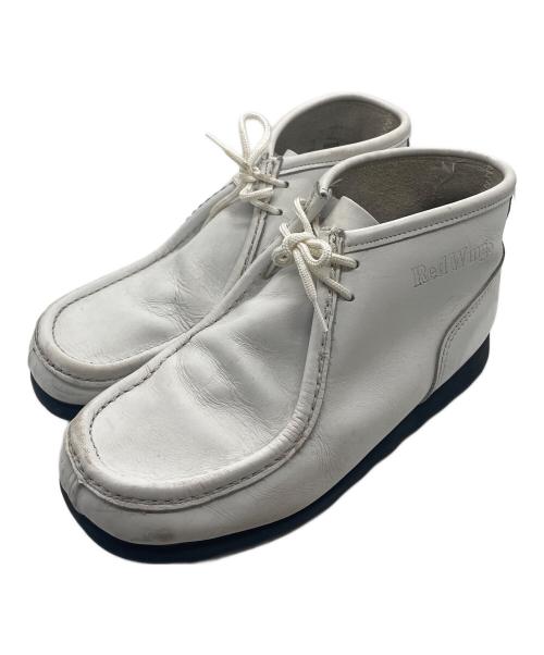 RED WING（レッドウィング）RED WING (レッドウィング) ワラビー ブーツ 8893 ホワイト サイズ:7 3Eの古着・服飾アイテム