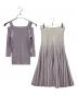 EPOCA (エポカ) セットアップ ホワイト×パープル サイズ:トップス40 スカート38：8000円