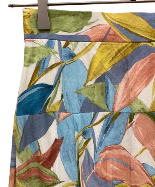 ANAYI（アナイ）ANAYI (アナイ) ボタニカルレーヨンスカート マルチカラー サイズ:36の古着・服飾アイテム