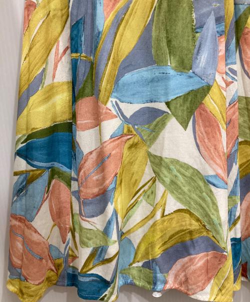 ANAYI（アナイ）ANAYI (アナイ) ボタニカルレーヨンスカート マルチカラー サイズ:36の古着・服飾アイテム