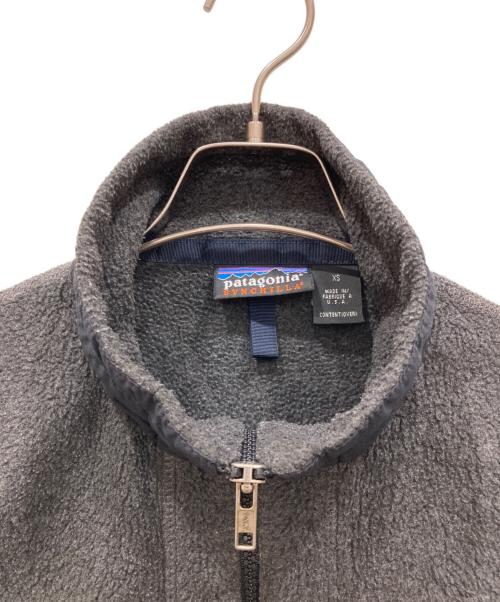 Patagonia（パタゴニア）Patagonia (パタゴニア) 00ｓシンチラフリースジャケット グレー サイズ:SIZE XSの古着・服飾アイテム