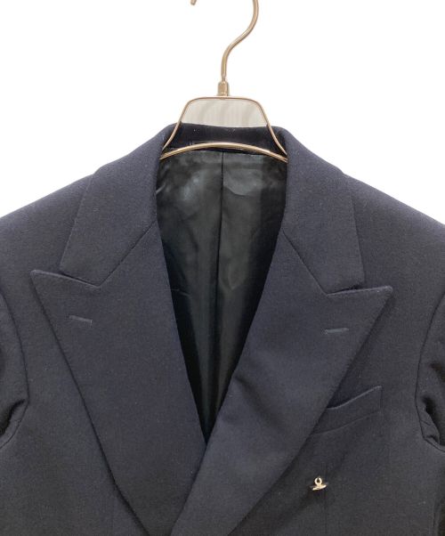 THE GENTLEMAN IN PARLOUR（ザ ジェントルマン パーラー）THE GENTLEMAN IN PARLOUR (ザ ジェントルマン パーラー) DOUBLE BLAZER ネイビー サイズ:38の古着・服飾アイテム