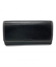 J&M DAVIDSON（ジェイ＆エム デヴィッドソン）の古着「CONTINENTAL WALLET」｜ブラック