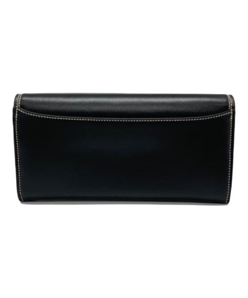 J&M DAVIDSON（ジェイ＆エム デヴィッドソン）J&M DAVIDSON (ジェイ＆エム デヴィッドソン) CONTINENTAL WALLET ブラックの古着・服飾アイテム