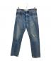 THE SHINZONE（ザ シンゾーン）の古着「DAMAGE CLIP JEANS」｜ブルー