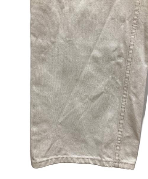 CURRENTAGE（カレンテージ）CURRENTAGE (カレンテージ) スリムストレートデニムパンツ ホワイト サイズ:SIZE 3の古着・服飾アイテム