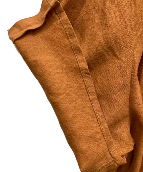 JOURNAL STANDARD relume（ジャーナルスタンダード レリューム）JOURNAL STANDARD relume (ジャーナルスタンダード レリューム) タックスリーブギャザーワンピース ブラウン サイズ:freeの古着・服飾アイテム