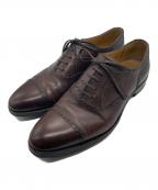 raymarレイマー）の古着「パンチドキャップシューズ」｜ブラウン