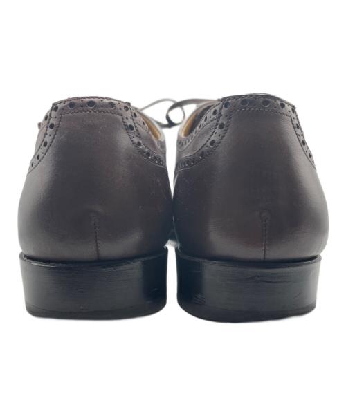raymar（レイマー）RAYMAR (レイマー) パンチドキャップシューズ ブラウン サイズ:27cmの古着・服飾アイテム