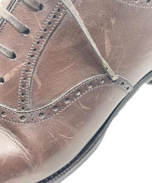 raymar（レイマー）RAYMAR (レイマー) パンチドキャップシューズ ブラウン サイズ:27cmの古着・服飾アイテム